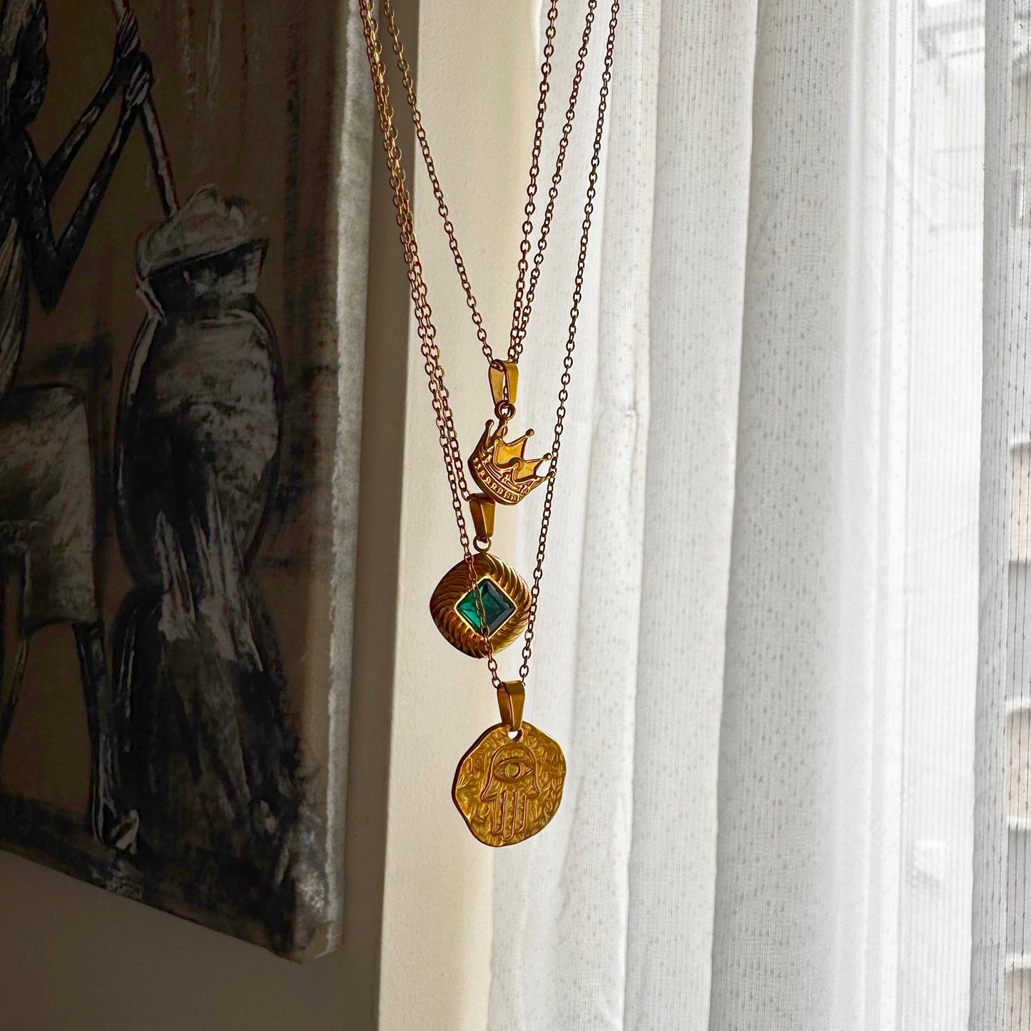 Hamsa Necklace