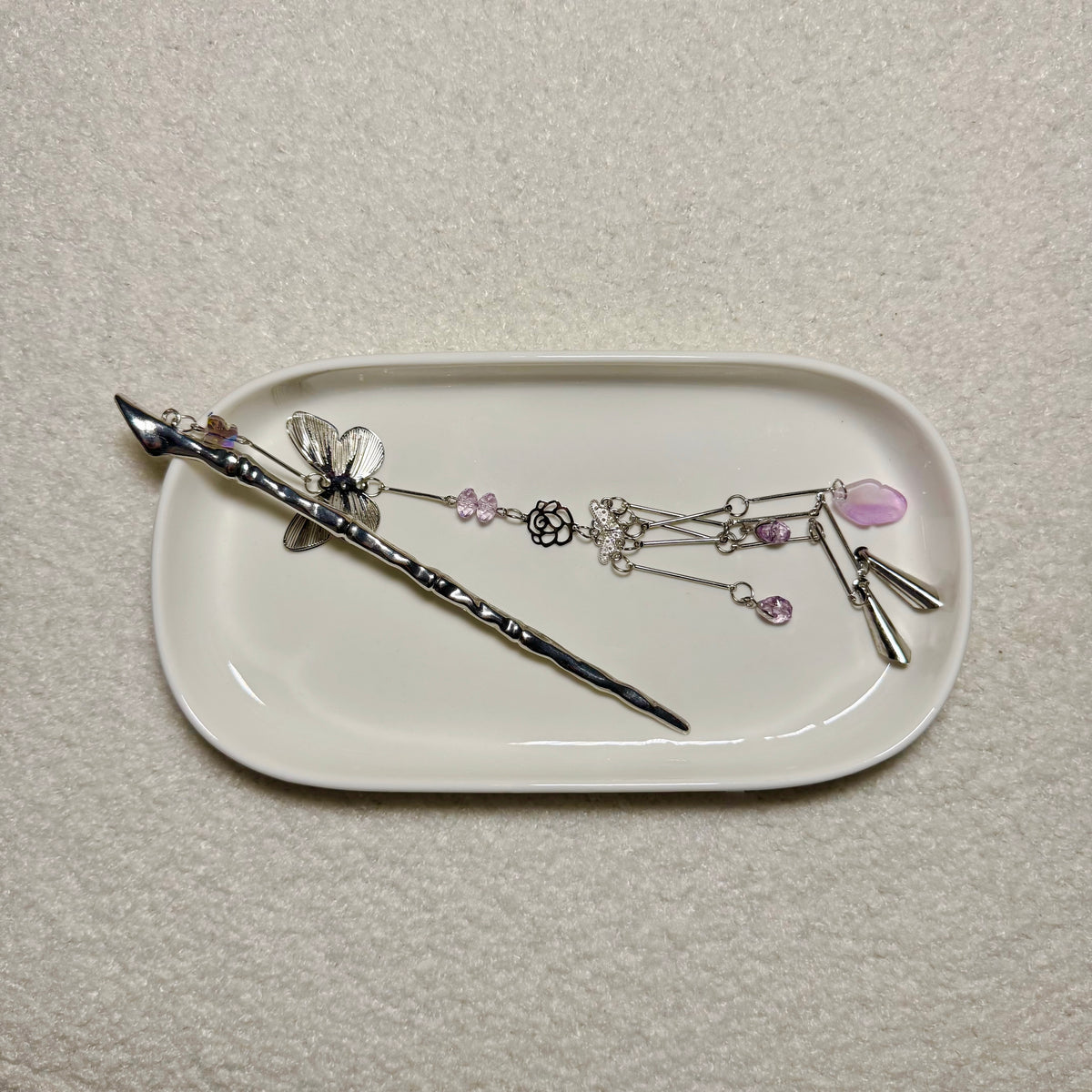 Butterfly Tassels Hairpin