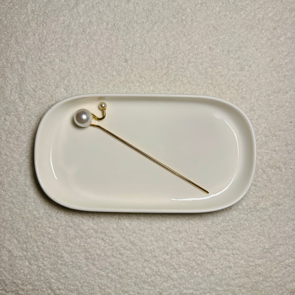Single Pearl Hairpin