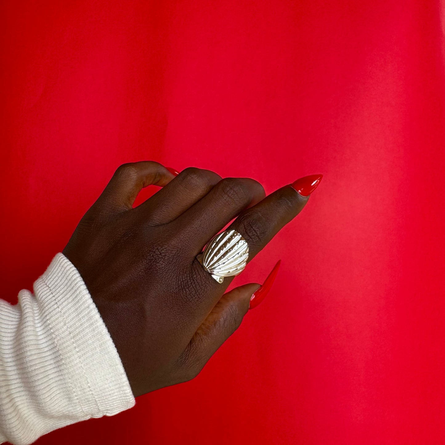 Chunky Shell Ring