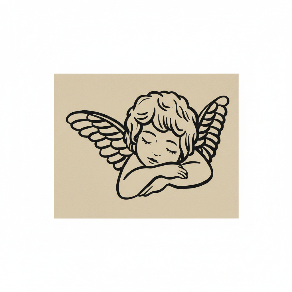 Cupid Semi Permanent Tattoo