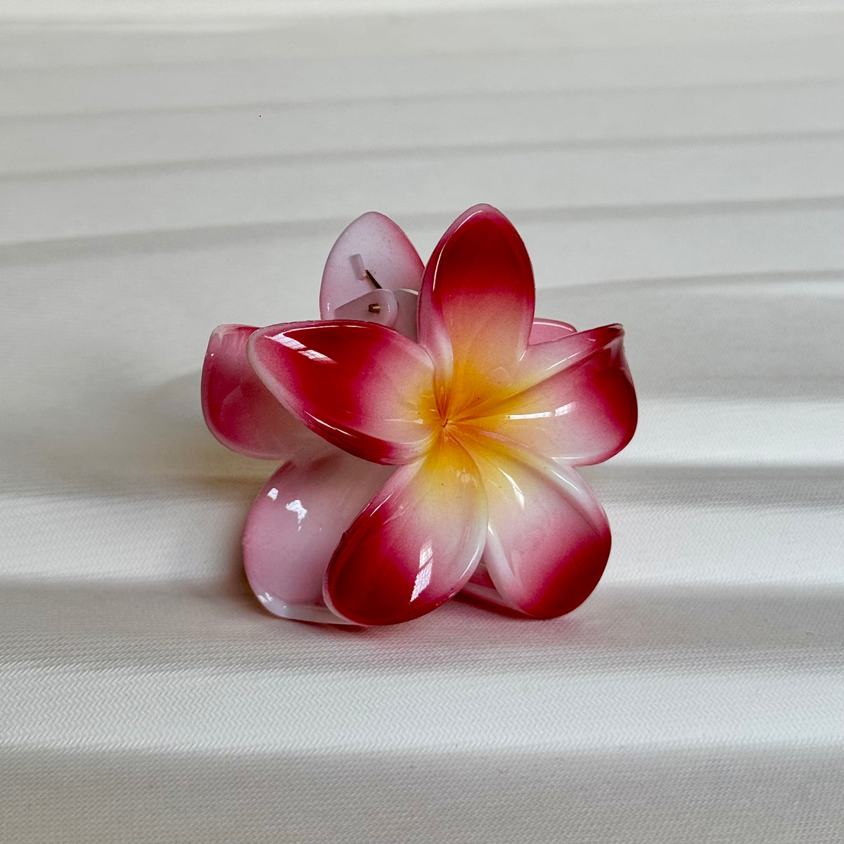 Sunset Flower Claw Clip
