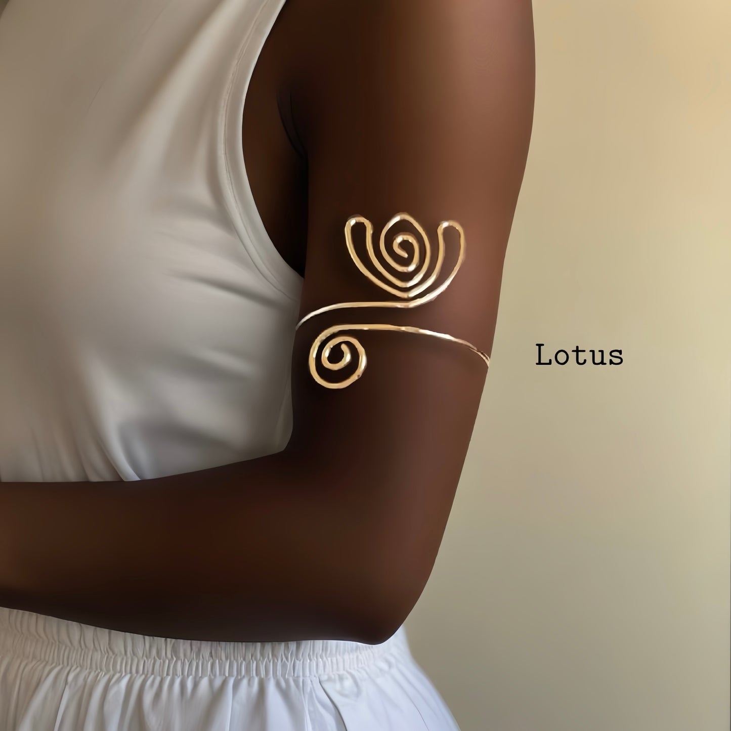 Lotus Arm Cuff