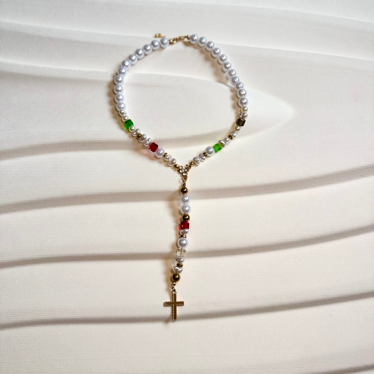 Rosa Pearl Necklace