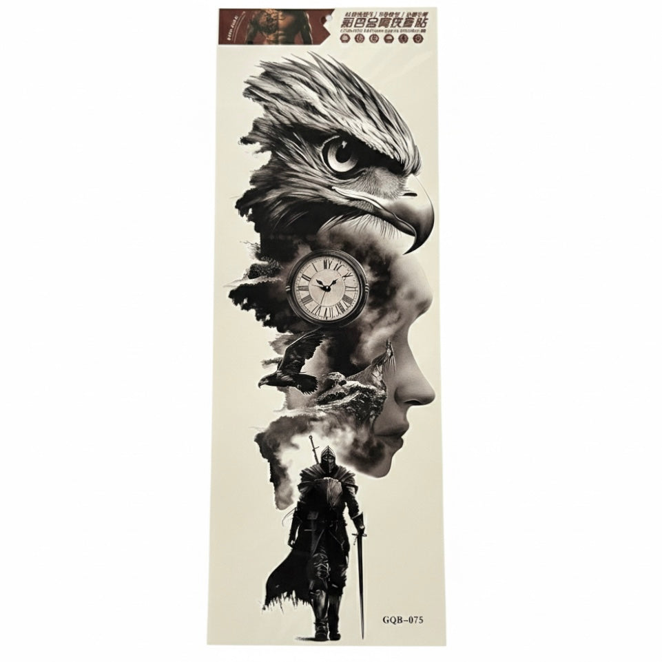 Eagle Instant Sleeve Tattoo