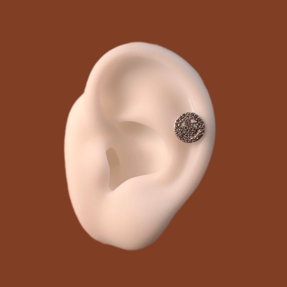 Smiley Ear Stud