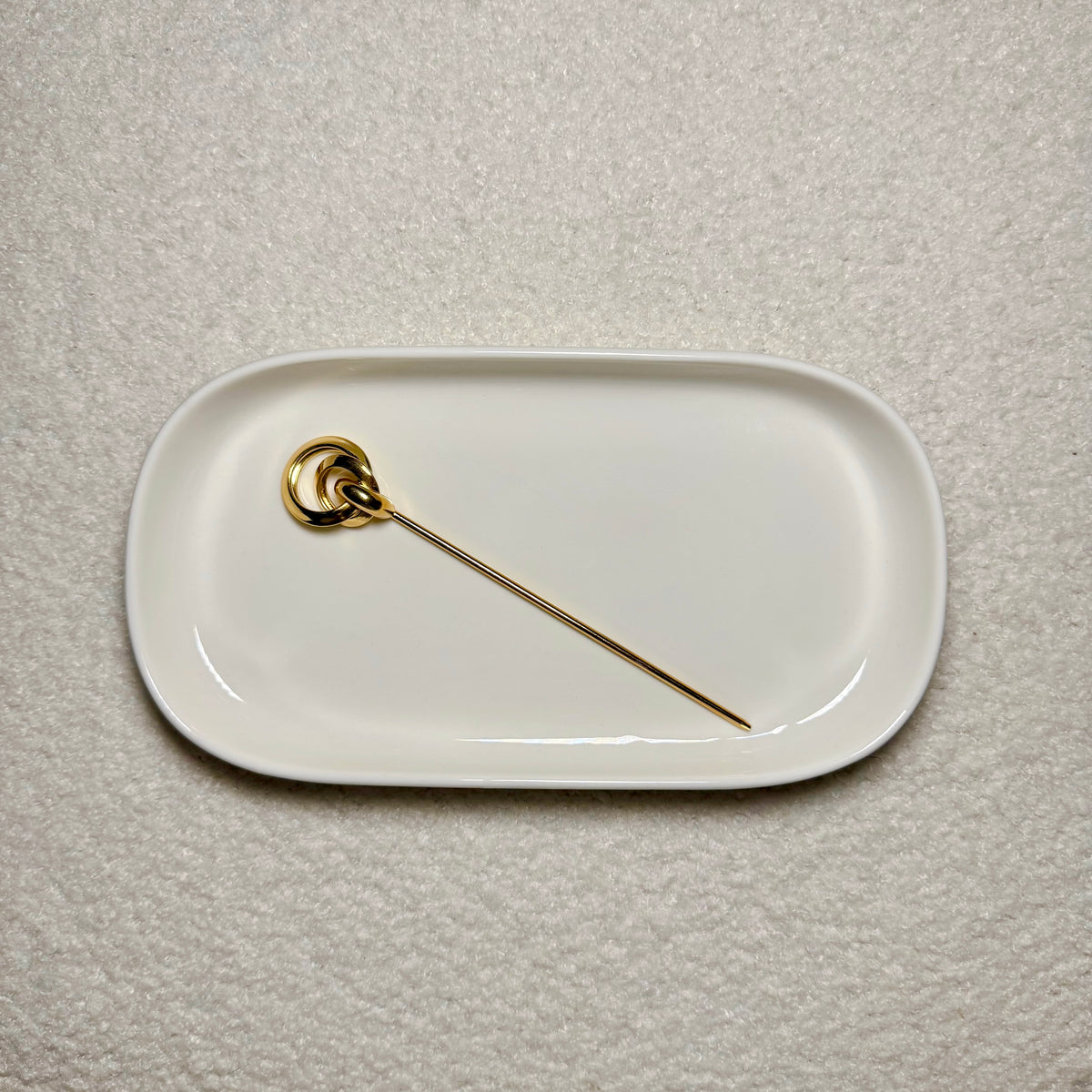 Gold Knot Hairpin