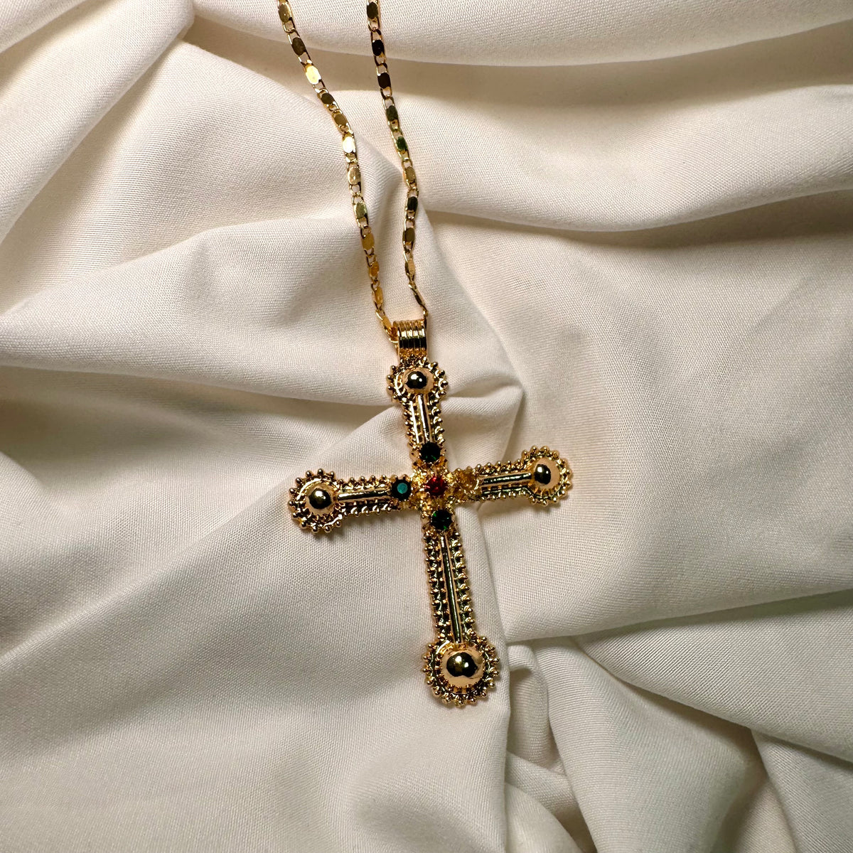 Marie Cross Necklace