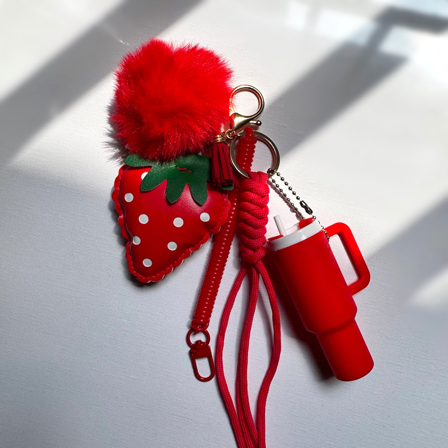Strawberry Charm Set