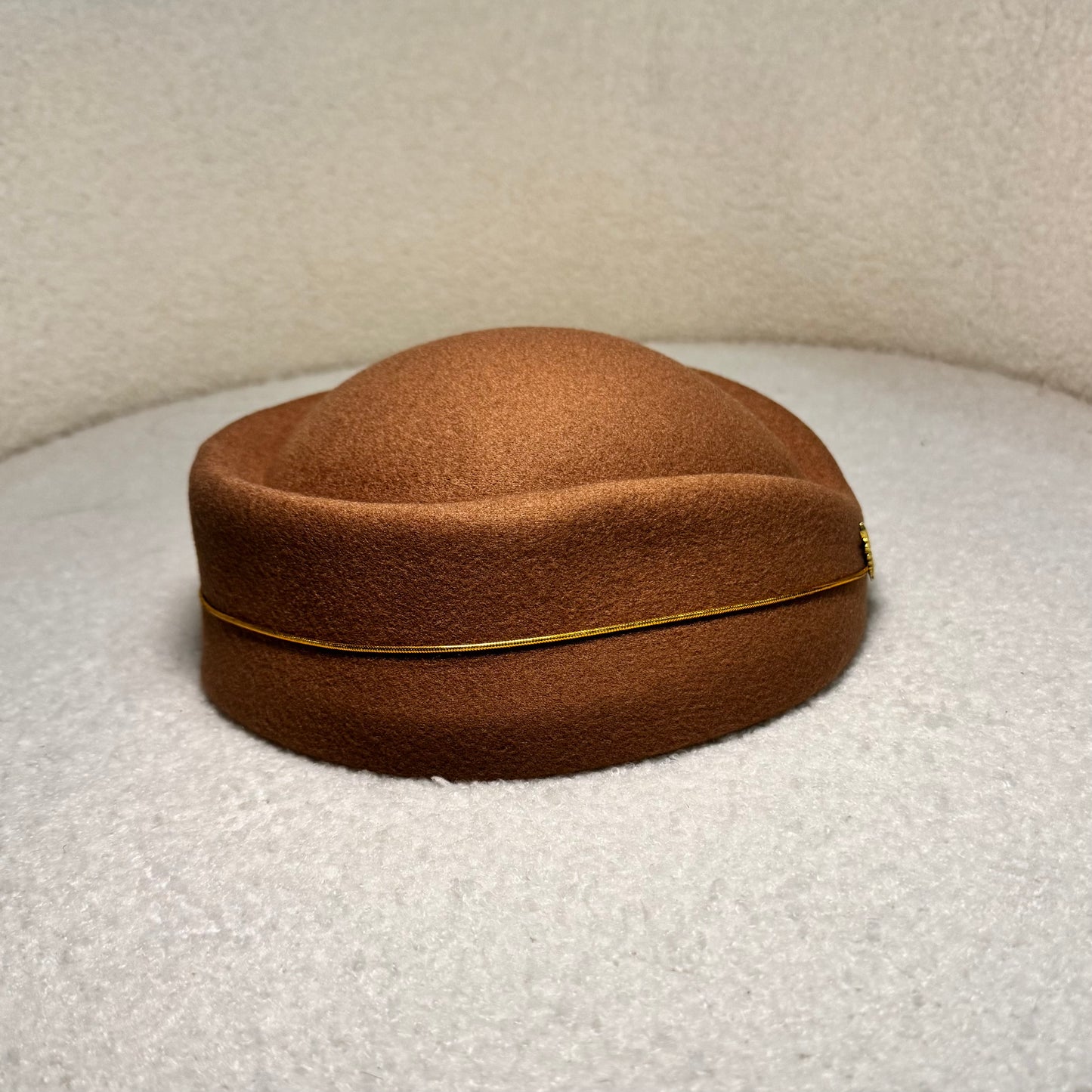 The Stewardess Hat Light Brown