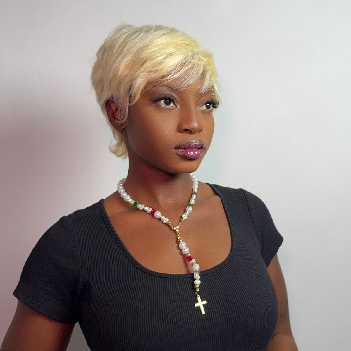 Rosa Pearl Necklace
