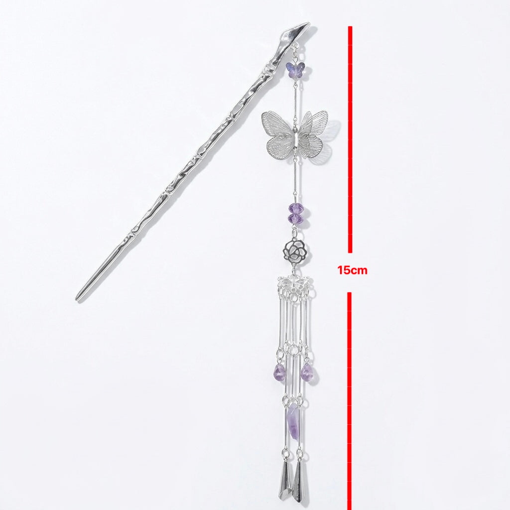 Butterfly Tassels Hairpin