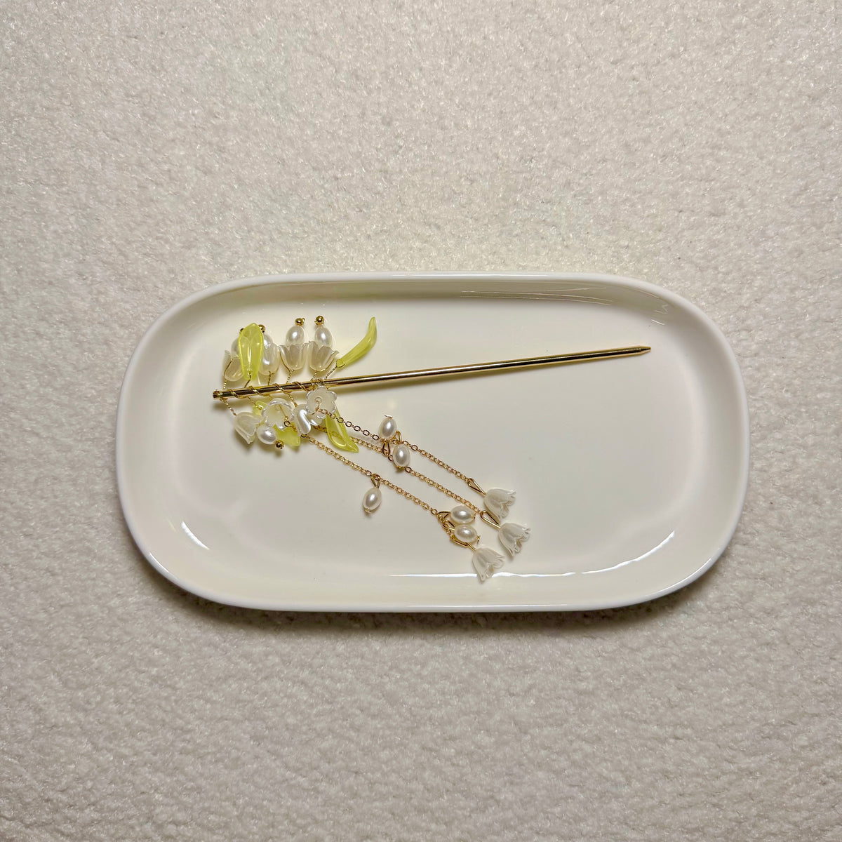 Pearl Lily Hairpin