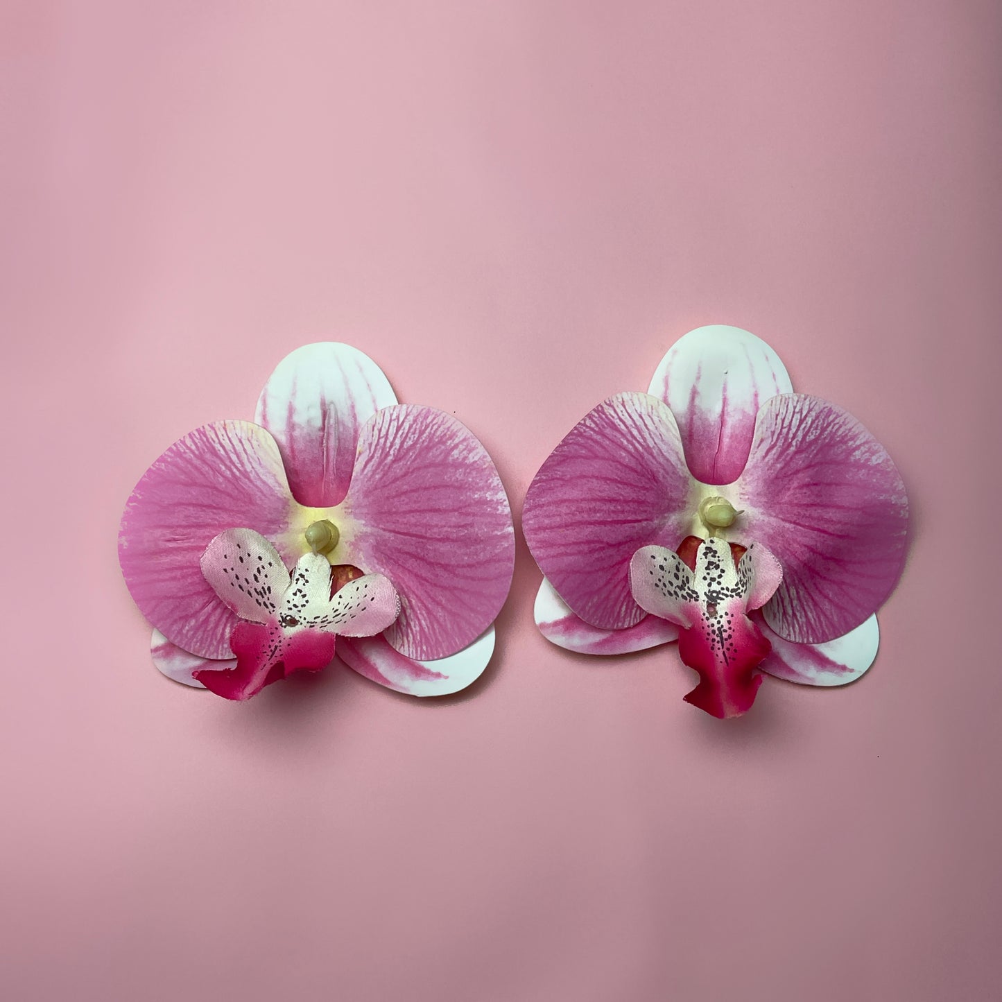 Orchid Flower Earrings