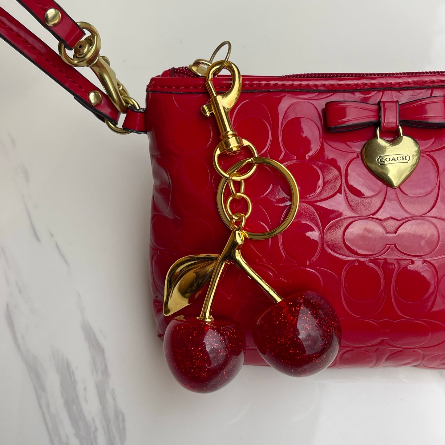Cherry Keychain