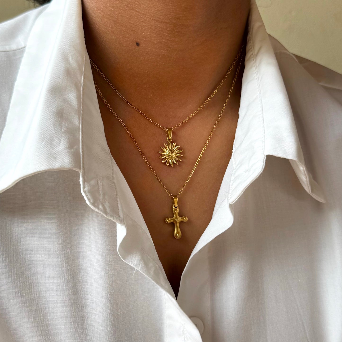 Sunflower Necklace