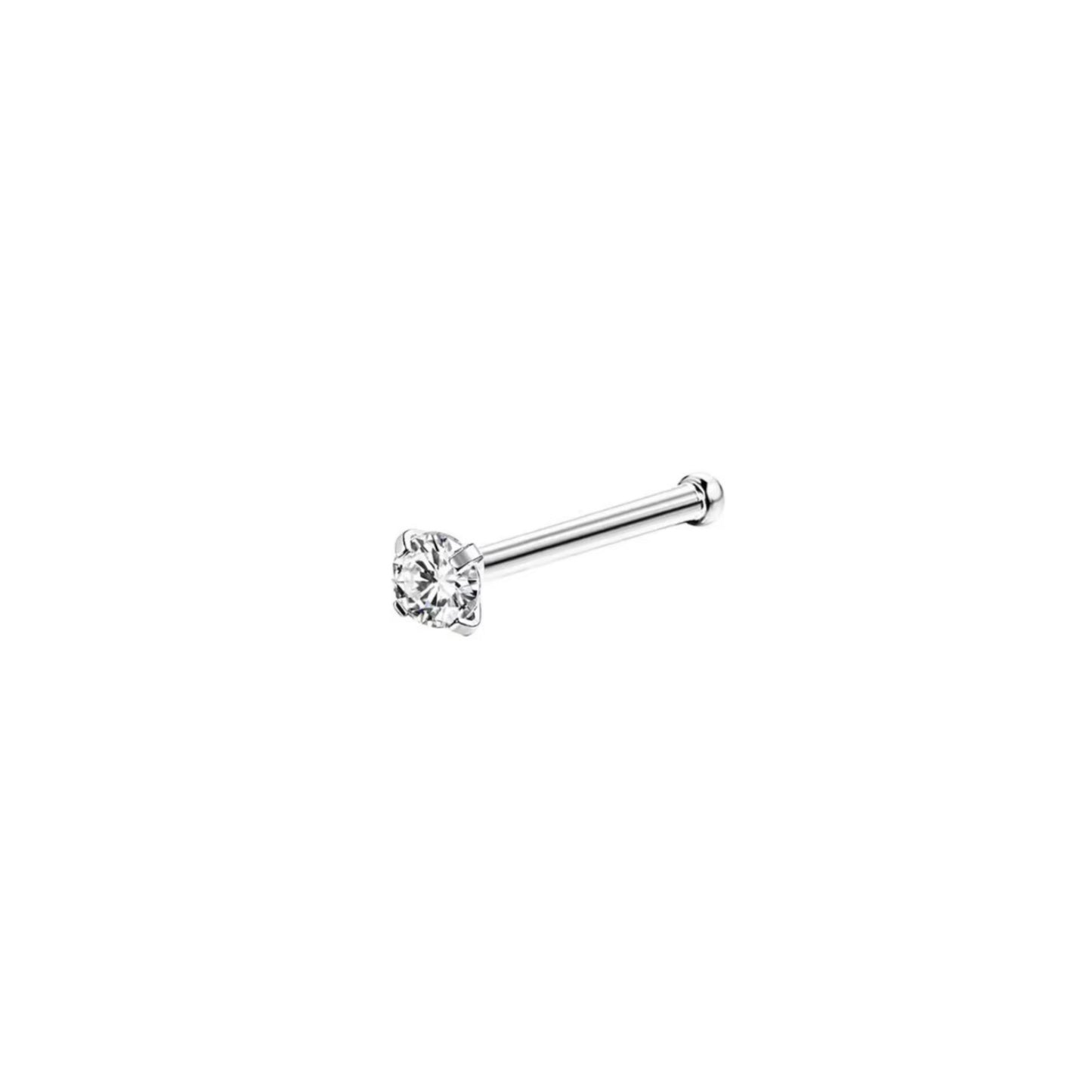 Ice Nose Stud- Straight 1.5mm