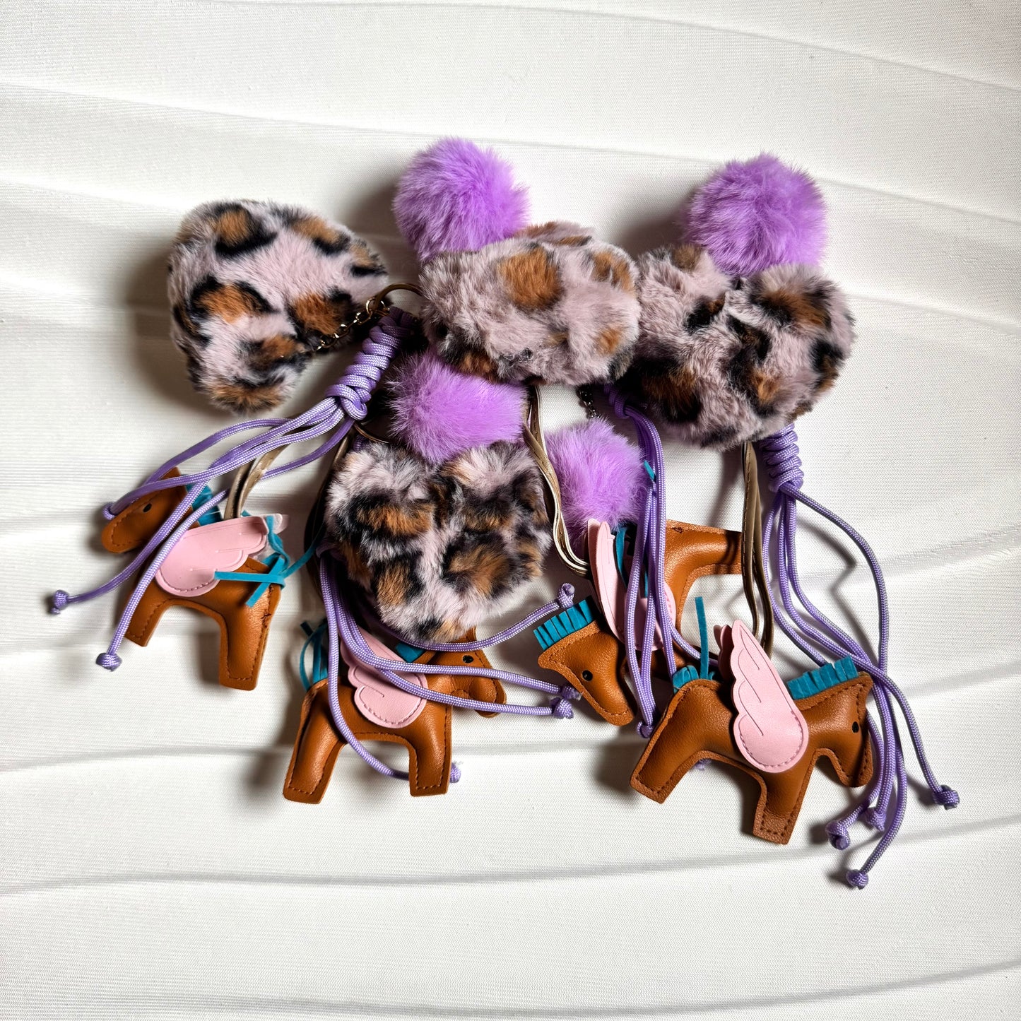 Pegasus Keychain Set