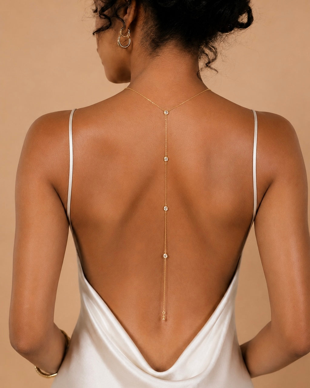 Muse Gold Back Body Chain