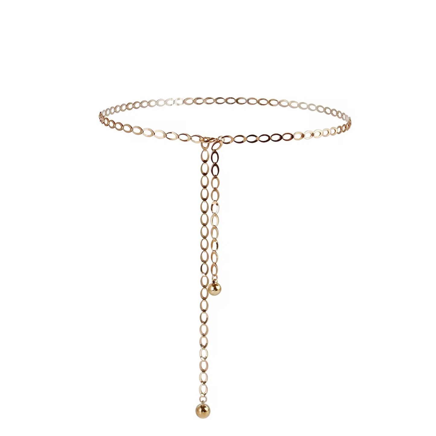 Onyx Chain Belt