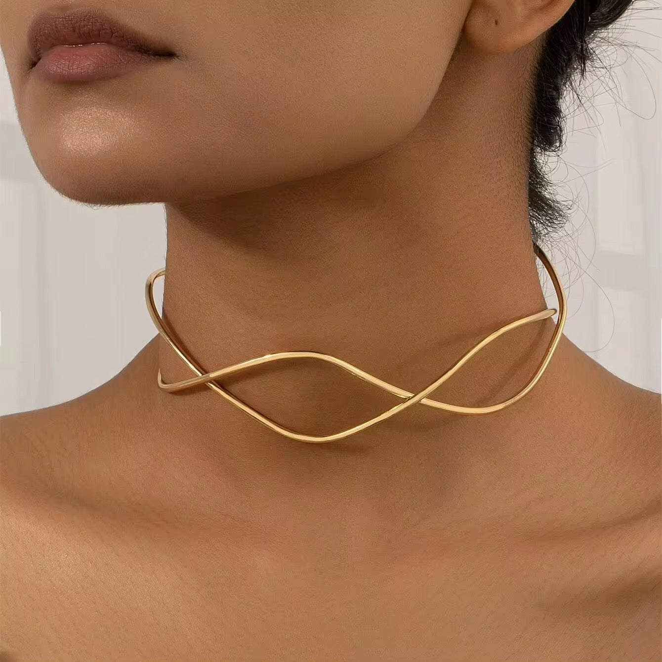 Ingrid Cuff Necklace