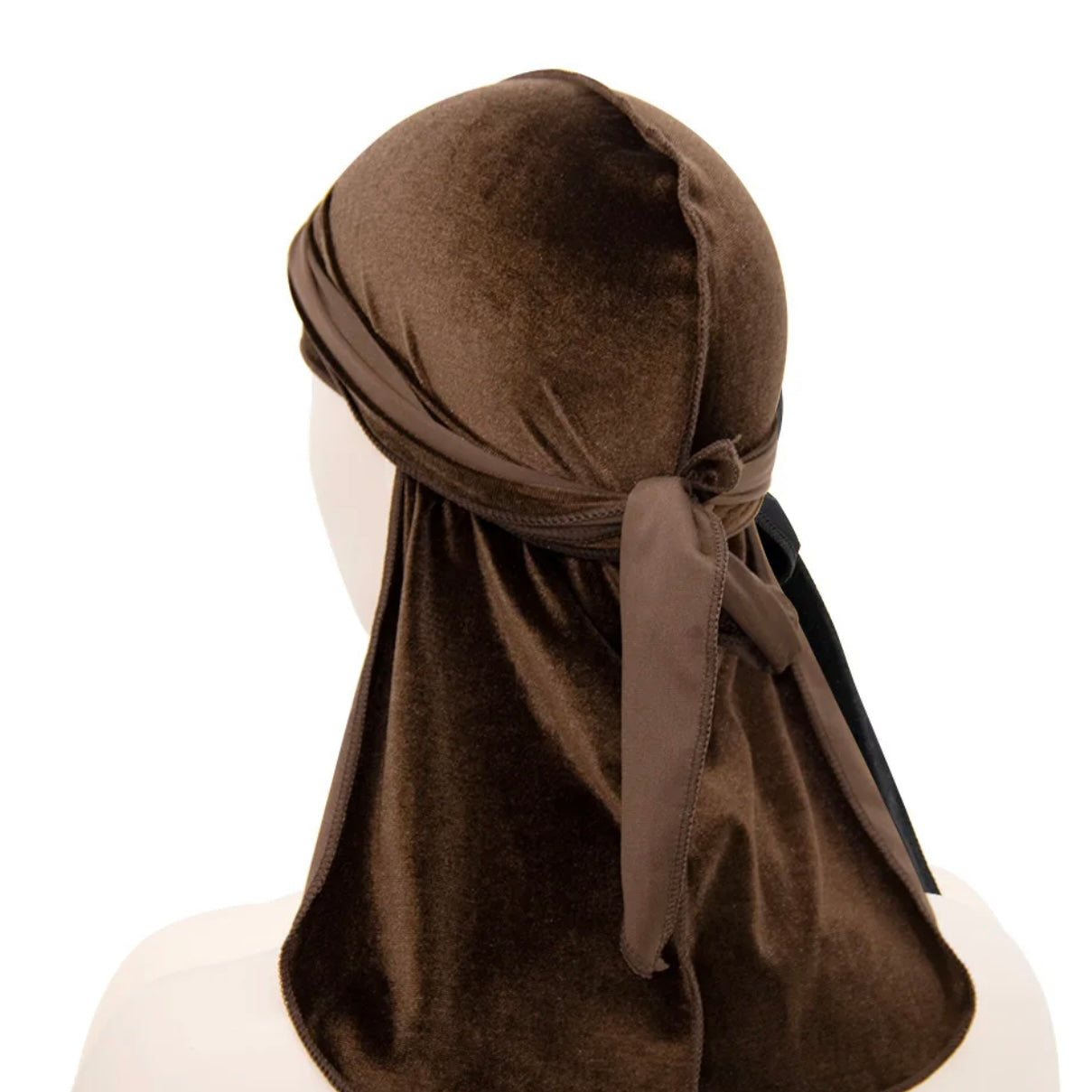 Velvet Durags - Queenlybypinupqueens Brown