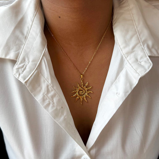 Sol Necklace-Gold
