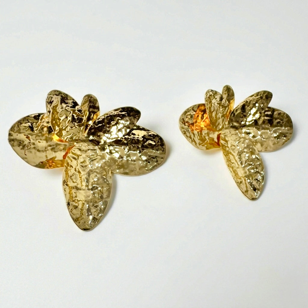 Petal Rebel Earrings Gold