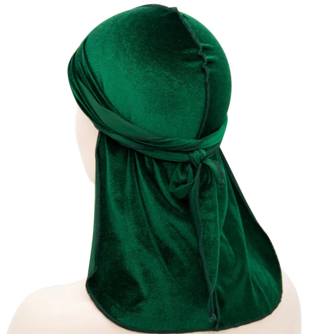 Velvet Durags - Queenlybypinupqueens Green