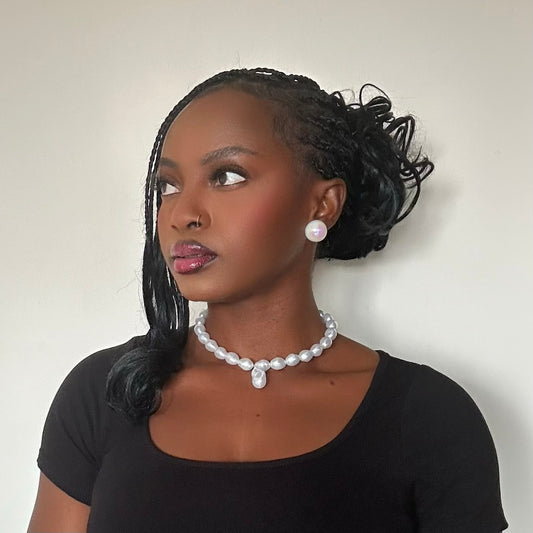 Valerie Pearl Necklace - Queenlybypinupqueens Default Title