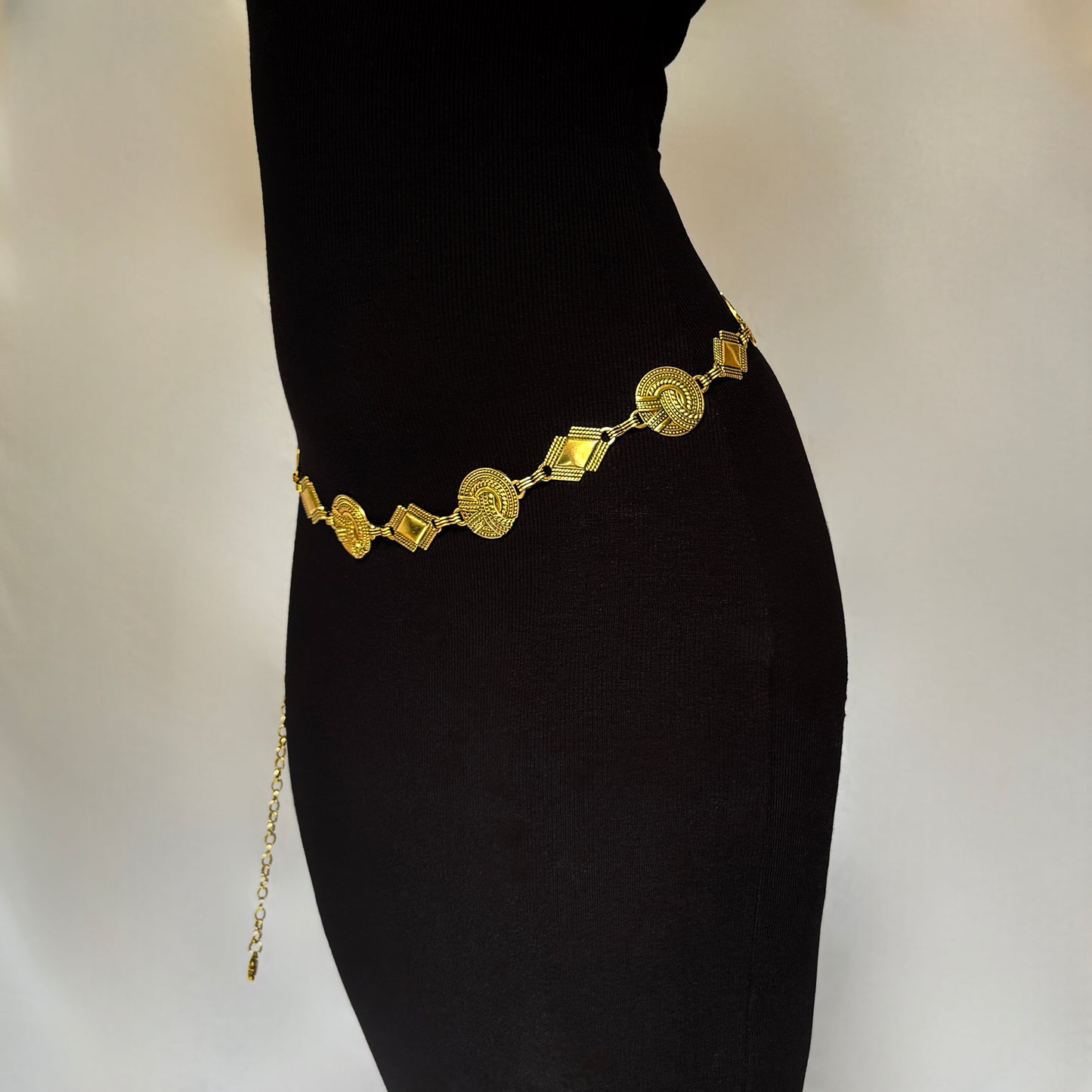 Rhea Retro Chain Belt