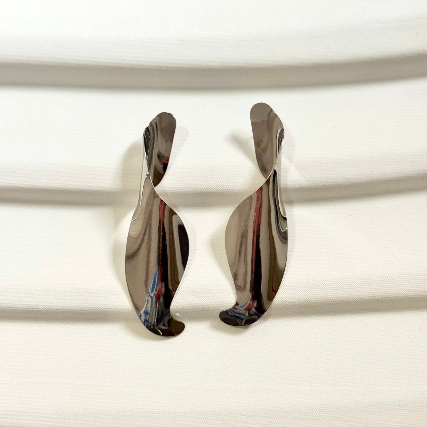 Whirlwind Earrings Silver