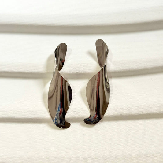 Whirlwind Earrings Silver
