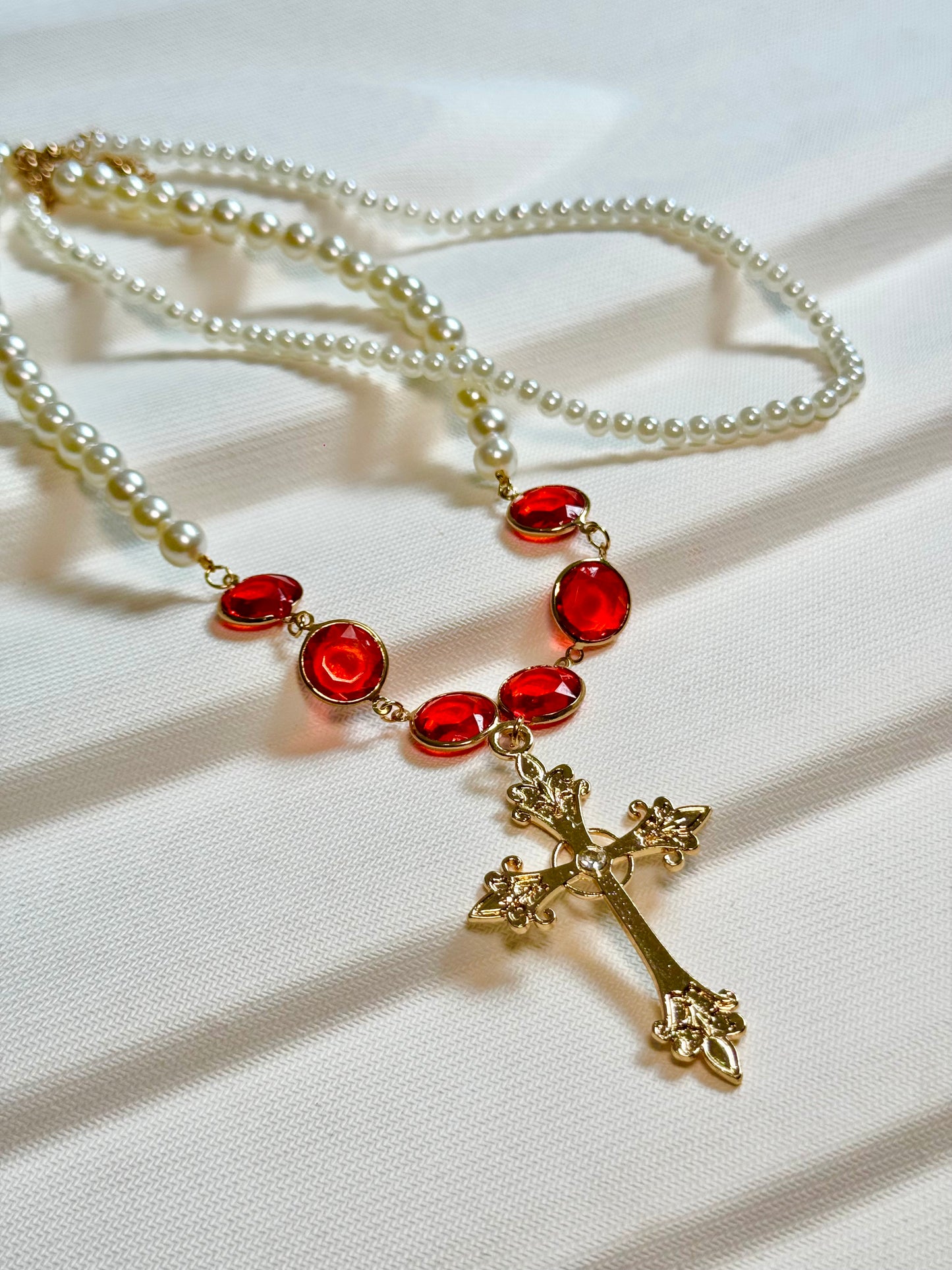 Adrienne Pearl Necklace Set