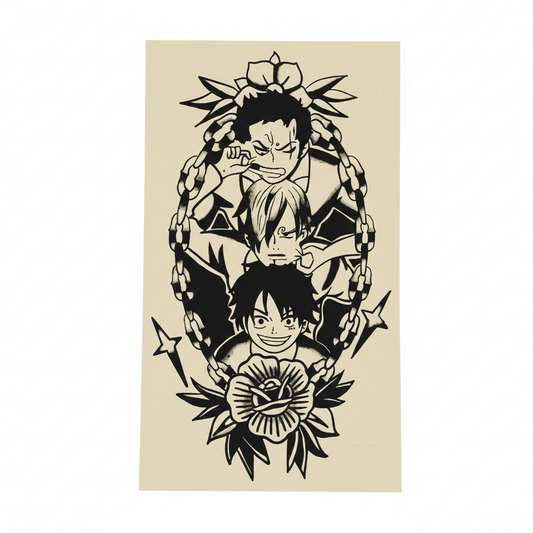 Anime Semi Permanent Tattoo