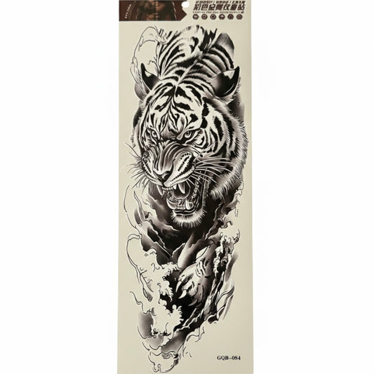 Tiger Instant Sleeve Tattoo