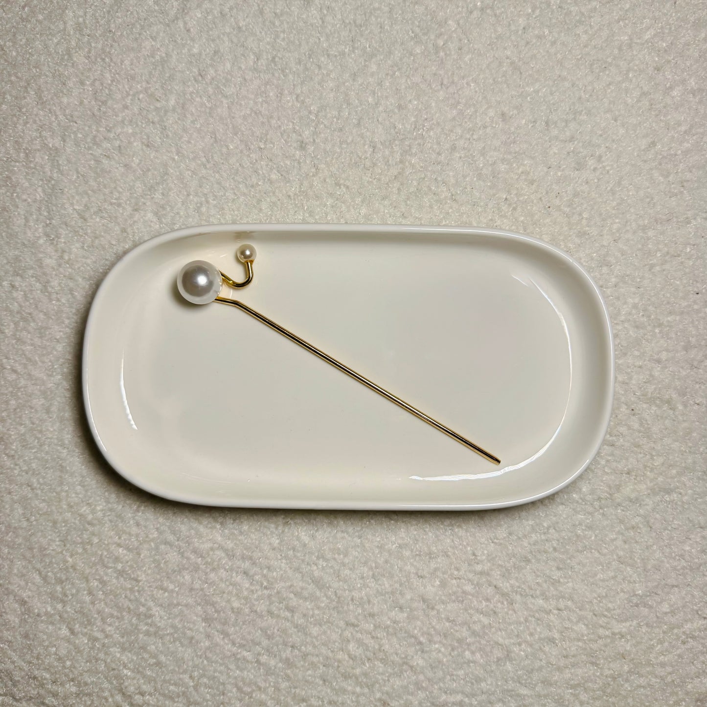 Single Pearl Hairpin