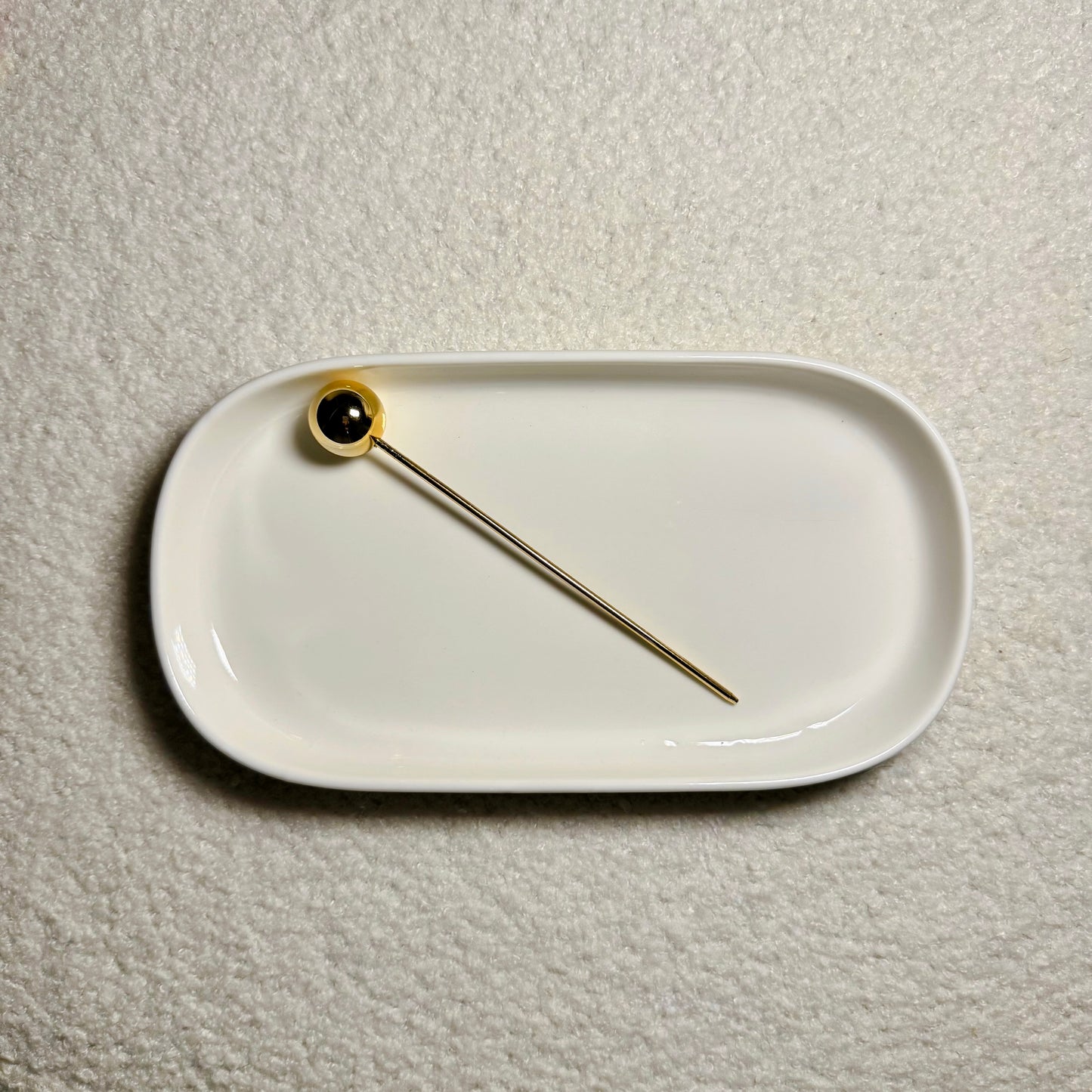Gold Ball Hairpin
