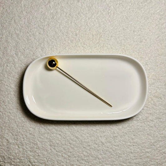 Gold Ball Hairpin
