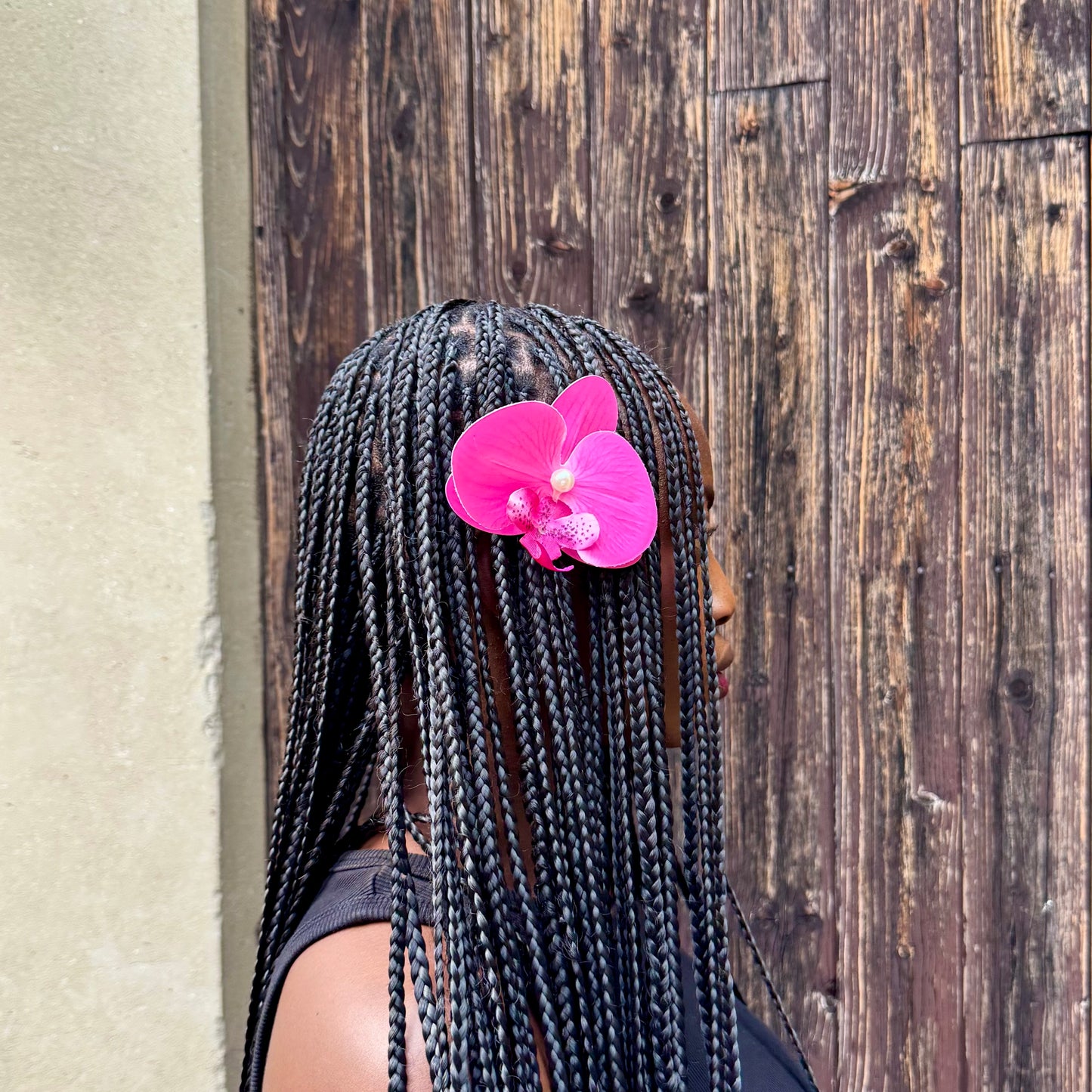 Orchid Hair Clip