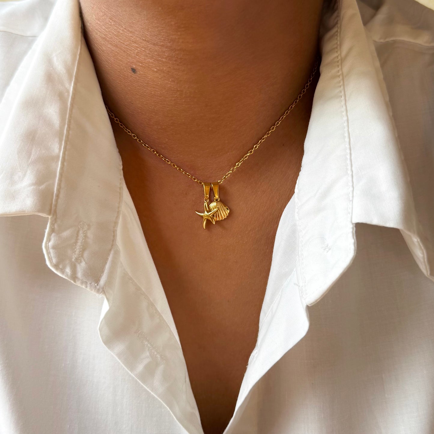 Mini Starfish Necklace