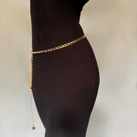 Onyx Chain Belt