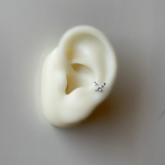 Butterfly Ear Stud