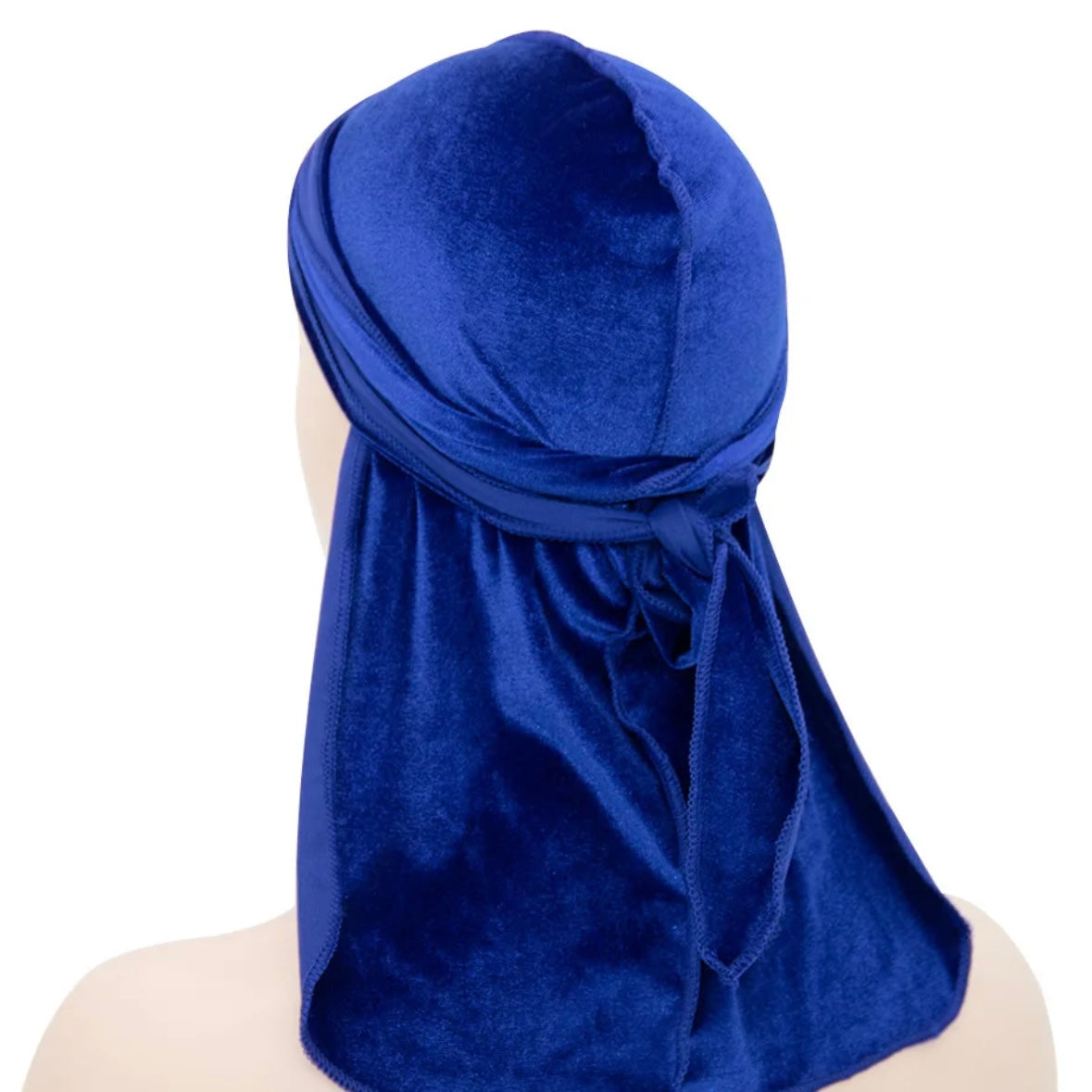 Velvet Durags - Queenlybypinupqueens Royal Blue