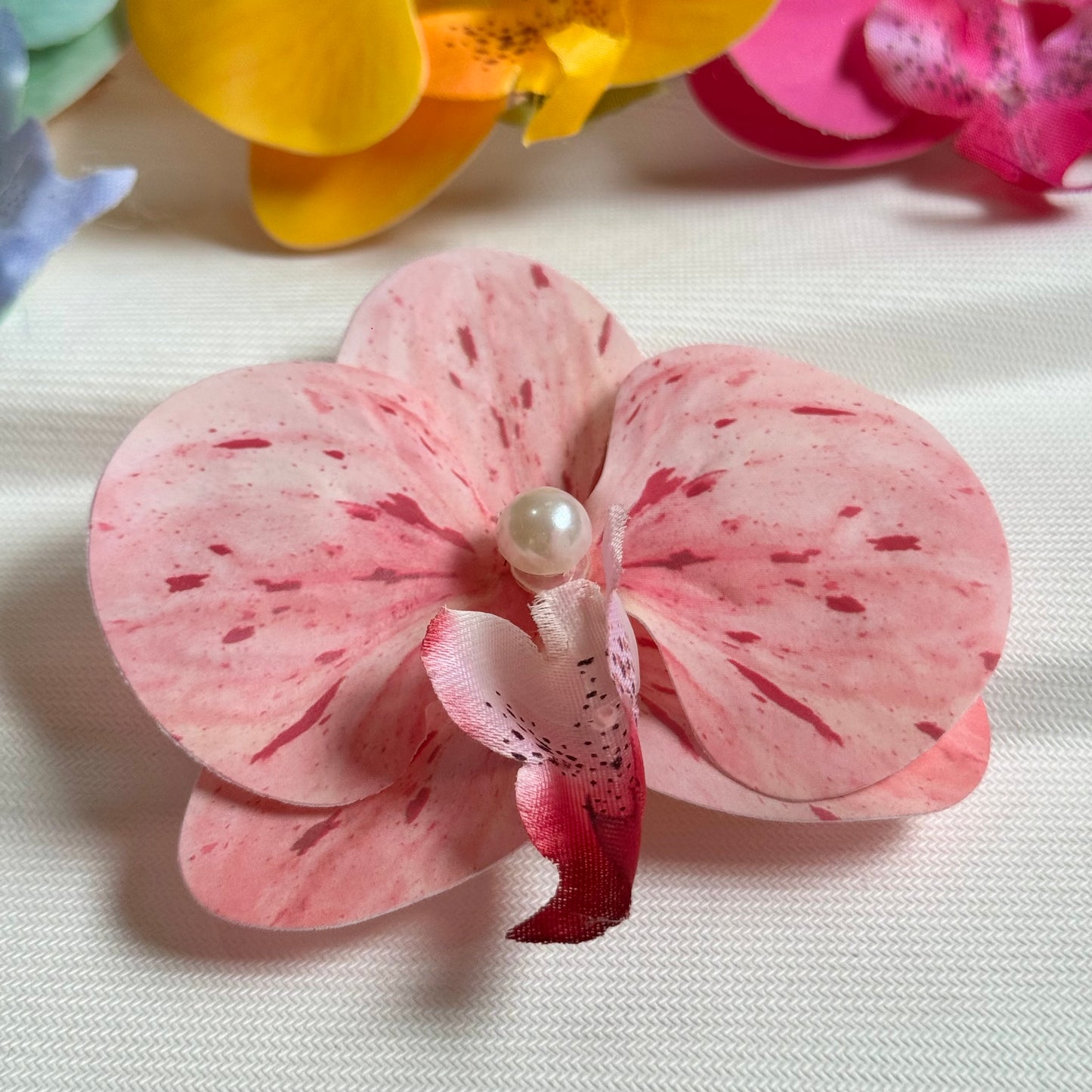 Orchid Hair Clip