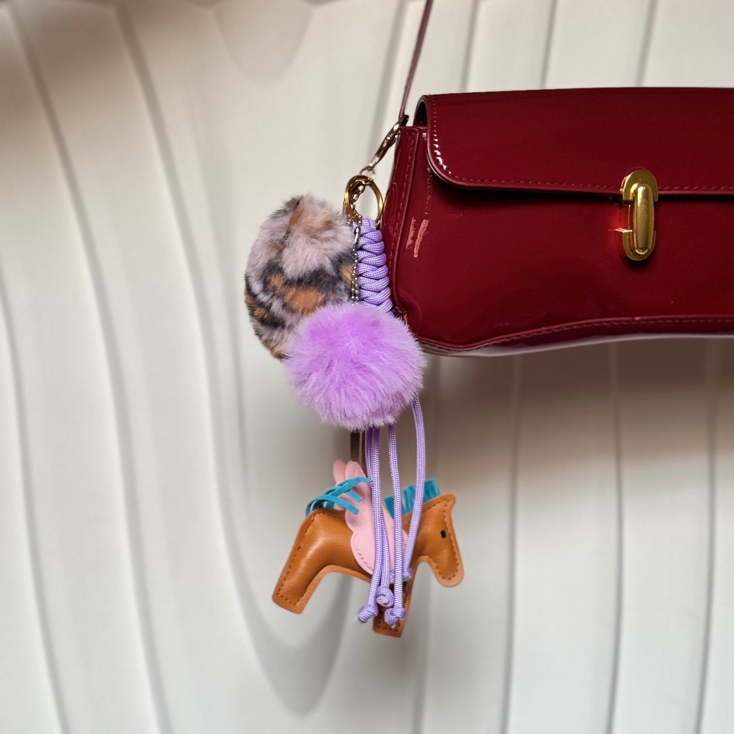 Pegasus Keychain Set
