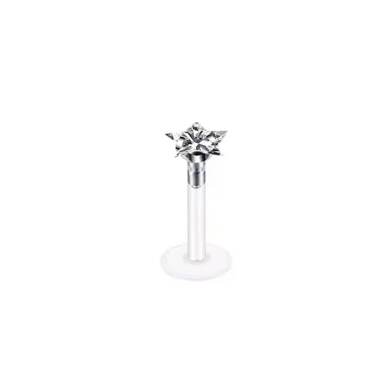 Star Flat Back Stud