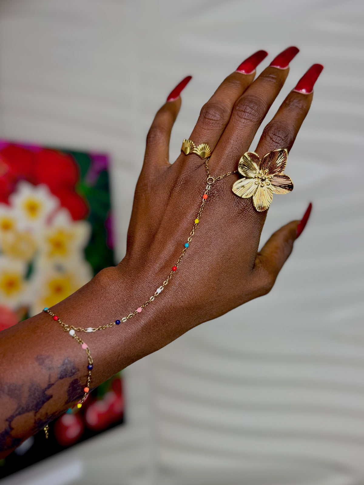 Kimmie Hand Chain Bracelet