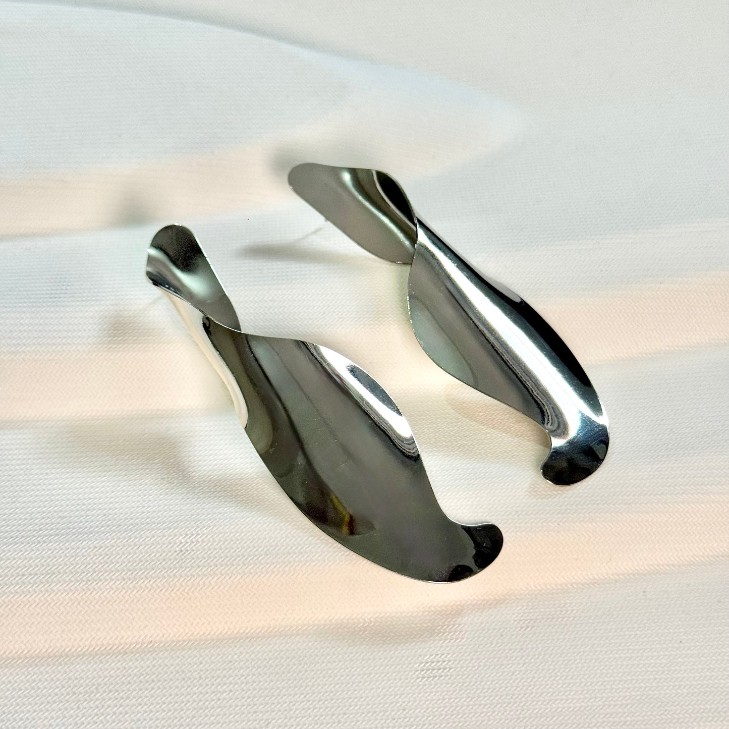 Whirlwind Earrings Silver