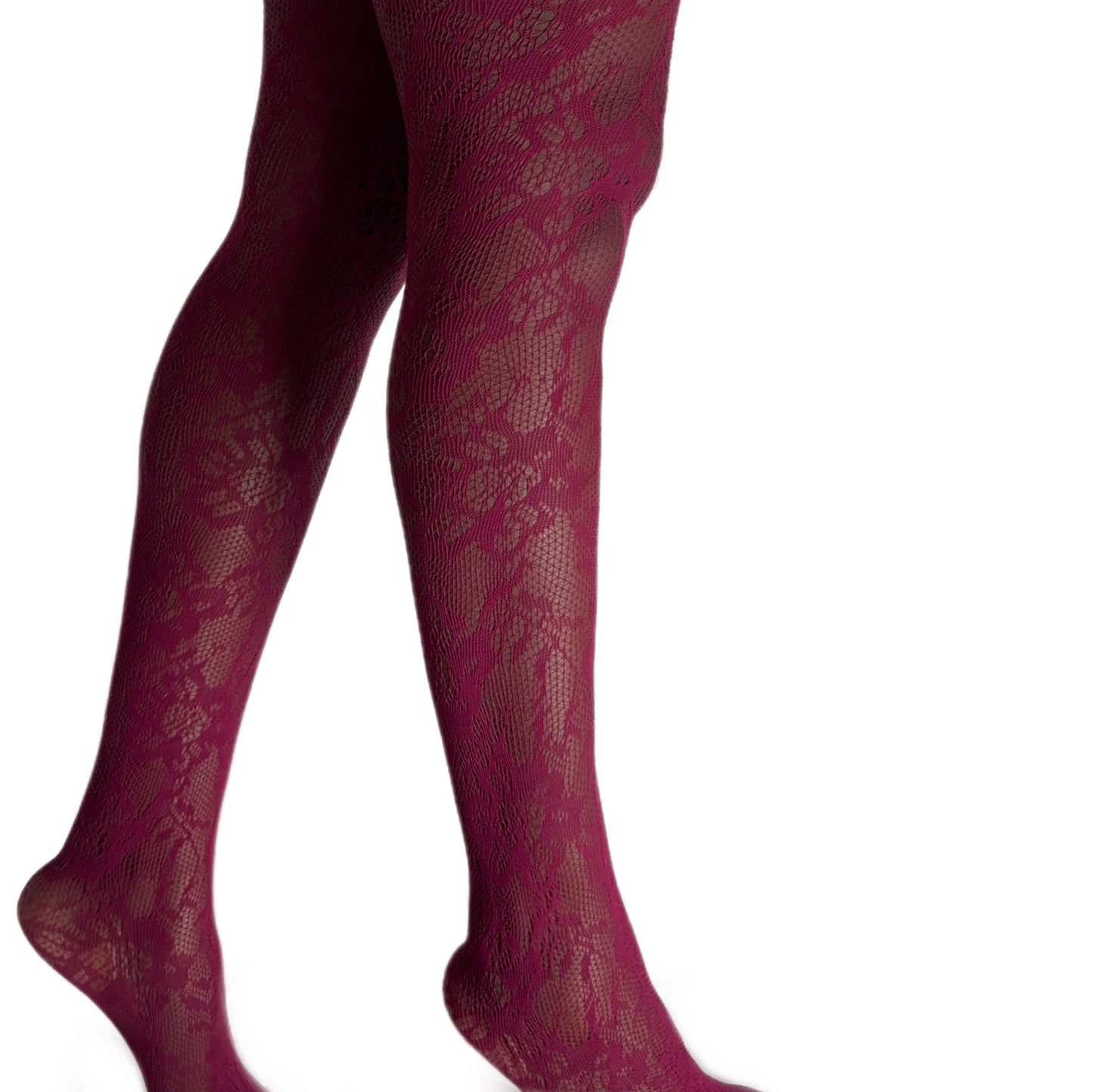 Lauria Stockings Burgundy